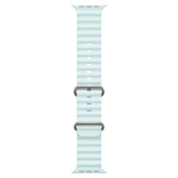 Apple Watch Ultra 2024 GPS + Cellular, 49 мм корпус из титана, ремешок Ocean цвета Ледяной синий
