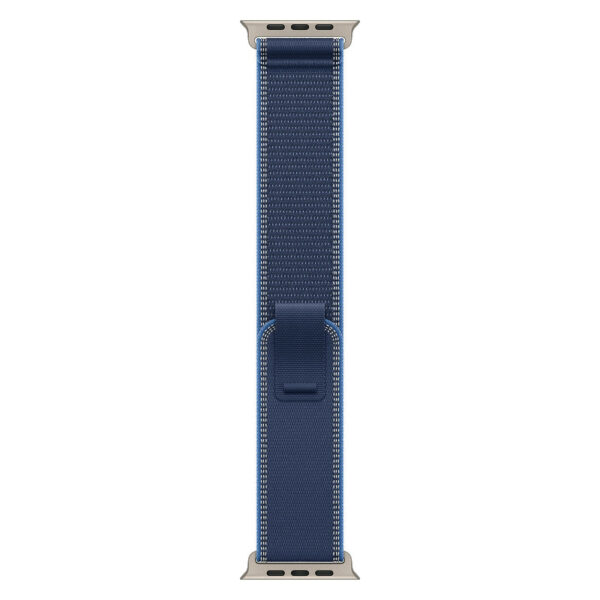 Apple Watch Ultra 2024 GPS + Cellular, 49 мм корпус из титана, ремешок Trail синего цвета