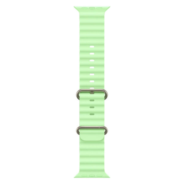 Apple Watch Ultra 3, 49 мм корпус из титана, ремешок Ocean цвета Зеленый неон