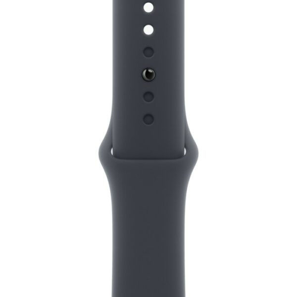 Apple Watch SE 2024, 40 мм корпус из алюминия цвета Тёмная ночь, спортивный ремешок тёмная ночь