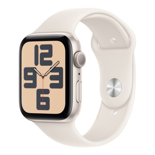 Apple Watch SE 2024, 40 мм корпус из алюминия Сияющая звезда, спортивный ремешок сияющая звезда