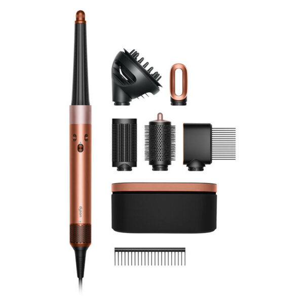 Стайлер Dyson Airwrap Coanda 2x HS09 для кудрявых волос (Curly+Coily) Янтарный/Шелковый