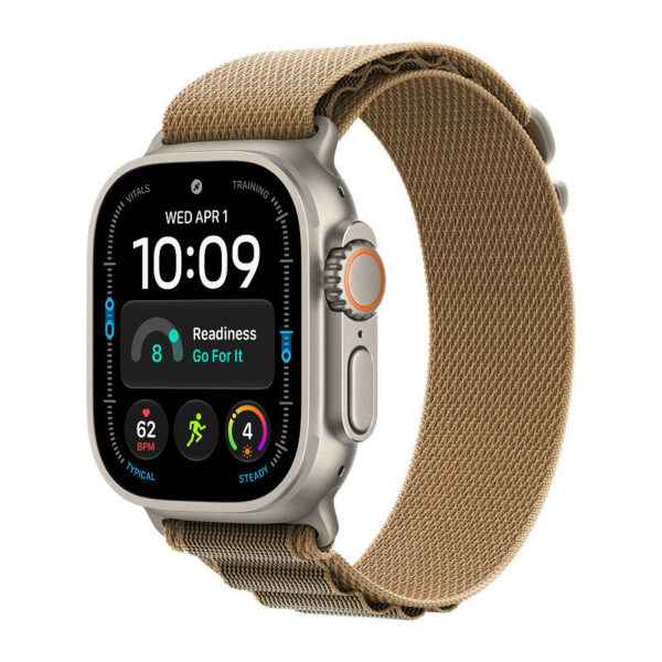 Apple Watch Ultra 4, 49 мм корпус из титана, ремешок Alpine пустынный