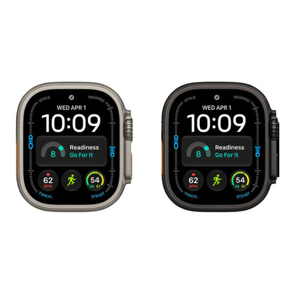 Apple Watch Ultra 4, 49 мм корпус из титана черного цвета, браслет миланская петля