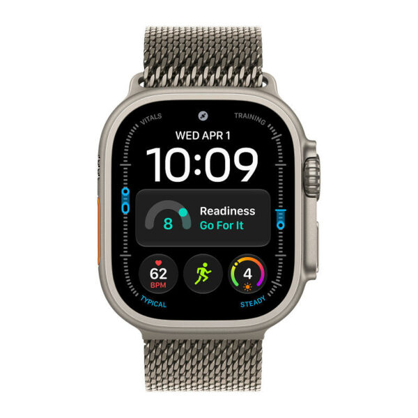 Apple Watch Ultra 4, 49 мм корпус из титана, браслет миланская петля