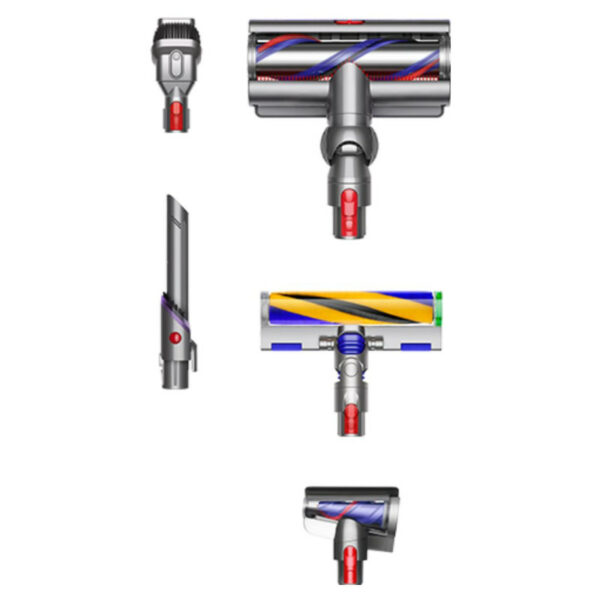 Беспроводной пылесос Dyson G5 Detect Absolute Серебристый/Фиолетовый