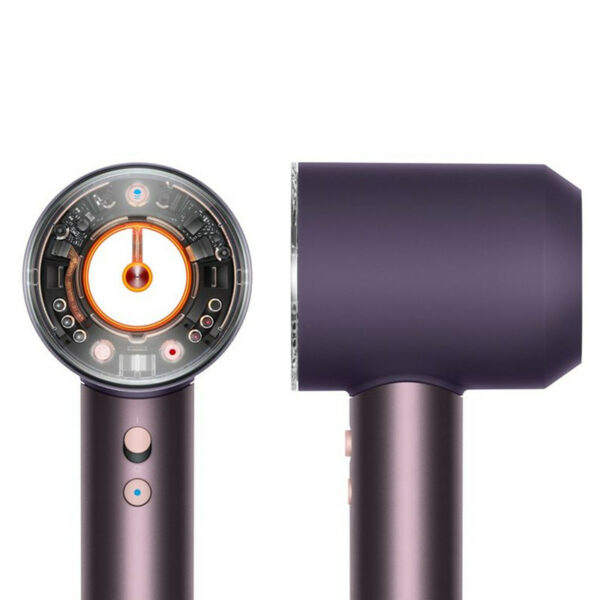 Фен Dyson Supersonic Nural HD16 для кудрявых волос Пурпурный/Пёстрый с кейсом