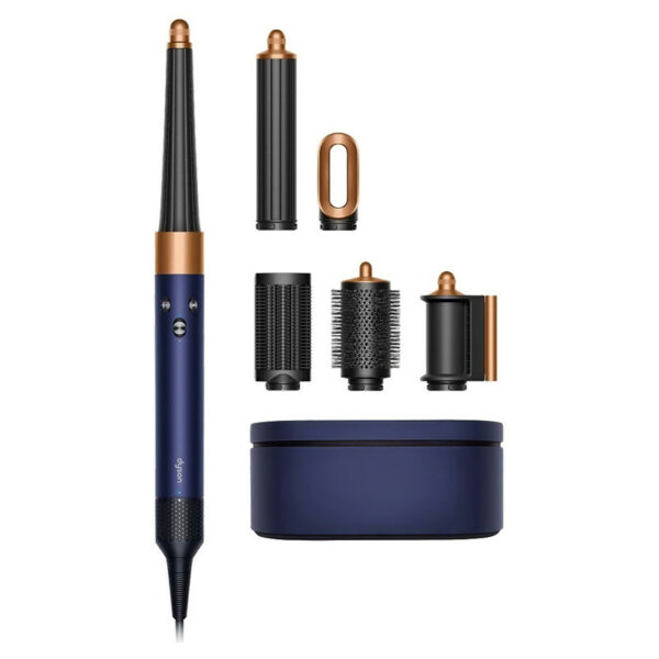 Стайлер Dyson Airwrap Complete Long i.d. HS08 (Straight+Wavy) для прямых волос Синий/Медь