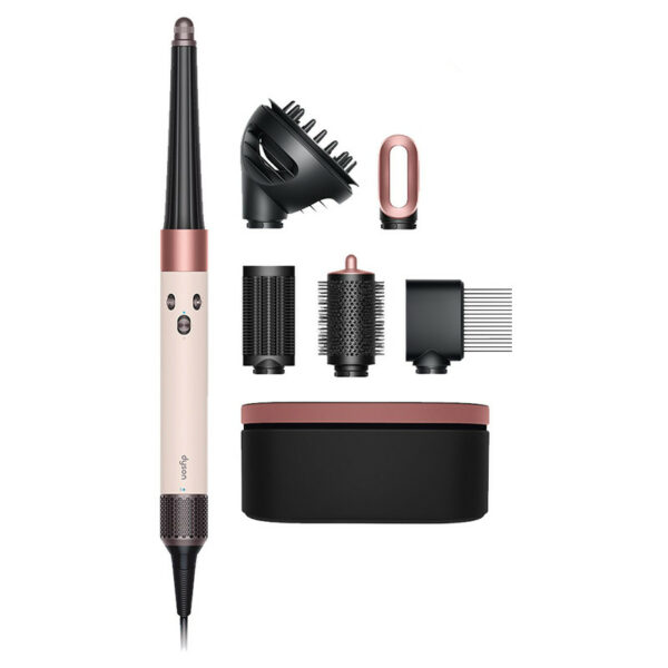Стайлер Dyson Airwrap Coanda 2x HS09 для кудрявых волос (Curly+Coily) Розовый/Золотой