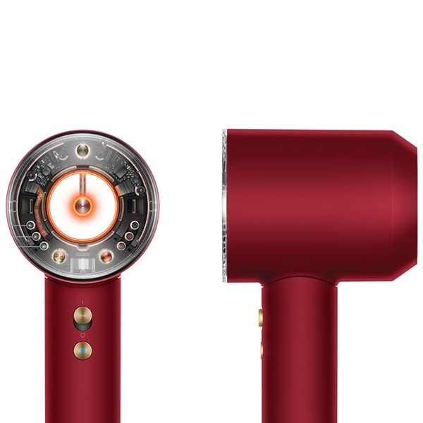 Фен Dyson Supersonic Nural HD16 для прямых волос Красный бархат/Золото с кейсом