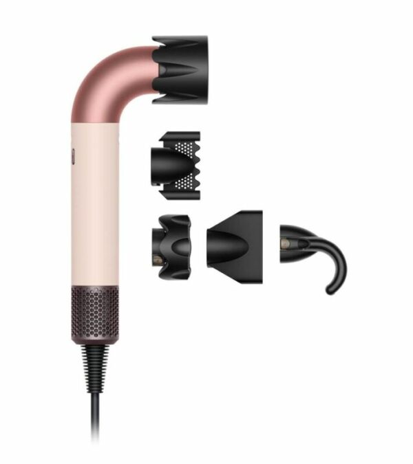 Фен Dyson Supersonic R HD17 для прямых волос (Straight+Wavy) Розовый/Золотой