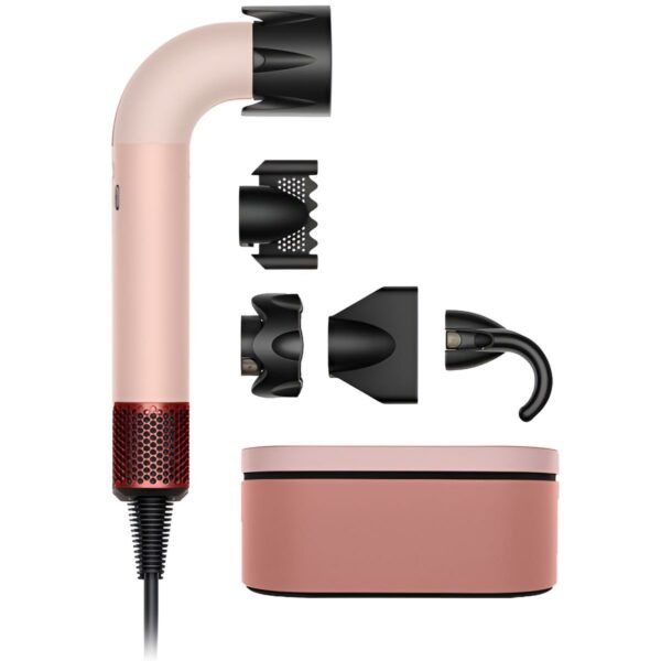 Фен Dyson Supersonic R HD17 для прямых волос (Straight+Wavy) Сакура (Kanzan pink) с кейсом