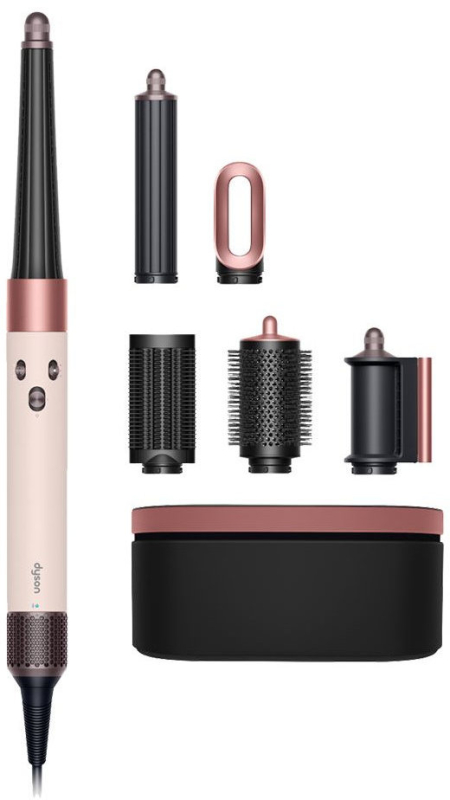 Стайлер Dyson Airwrap Coanda 2x HS09 для прямых волос (Straight+Wavy) Розовый/Золотой